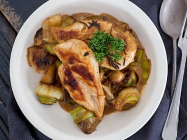 Mustard Chicken in Coconut Milk