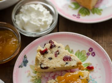 Cranberry scones