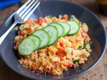 Paleo bulgur salade