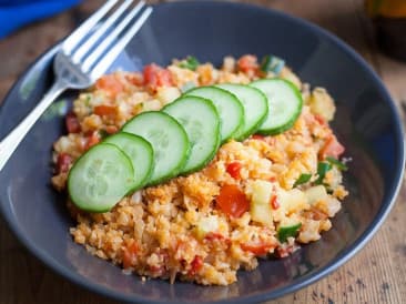 Paleo bulgur salad