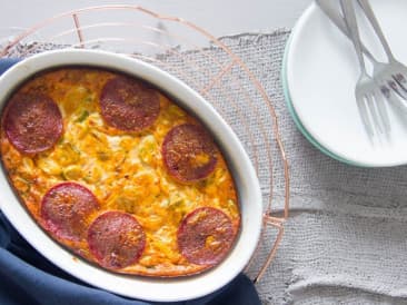 Pizza frittata