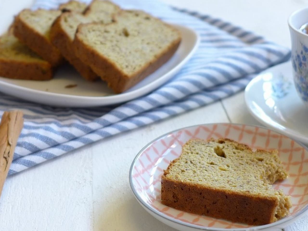 Gâteau à l'orange avec de la farine de Chufa