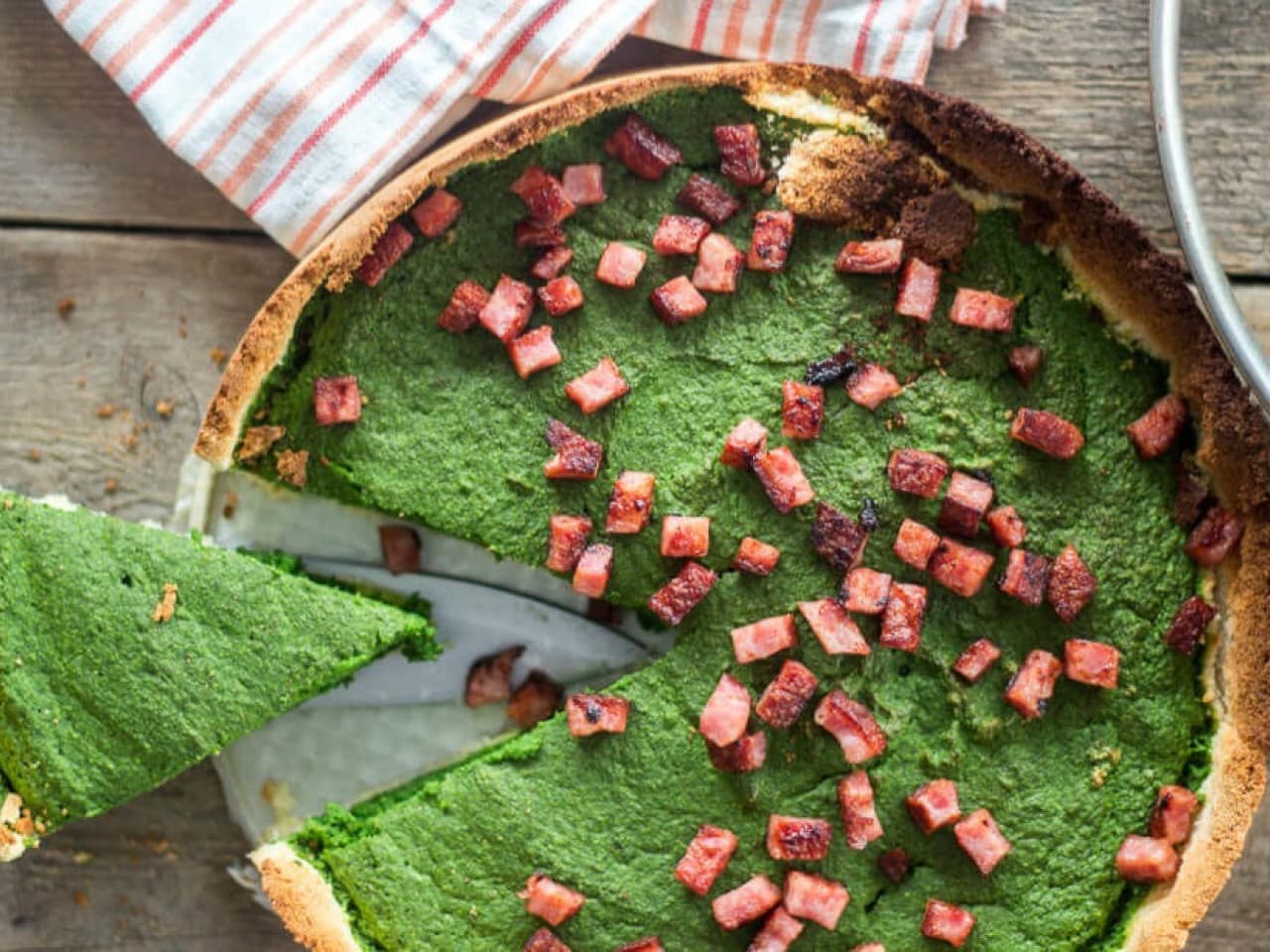 Tarte aux épinards