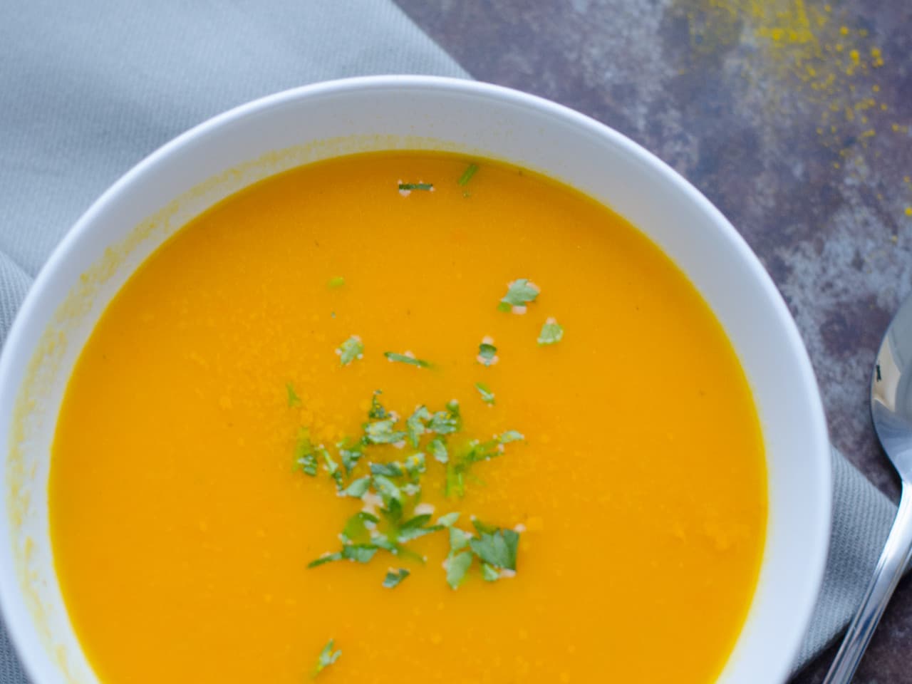 Soupe de curcuma