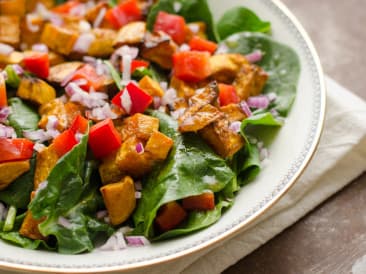 Tandoori and sweet potato salad