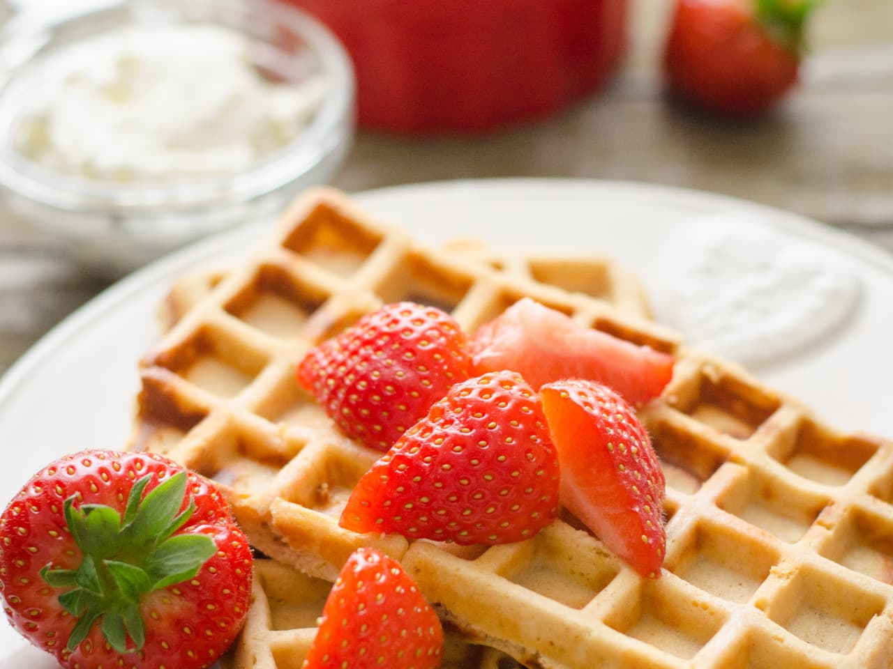 Paleo waffles