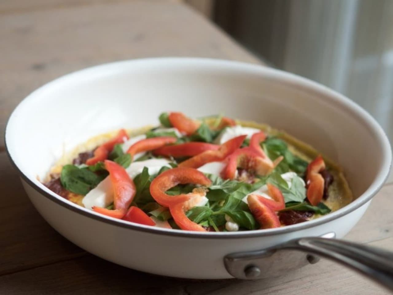 Dubbelgevouwen Ontbijtpizza