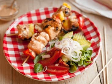 Salade de poulet BBQ