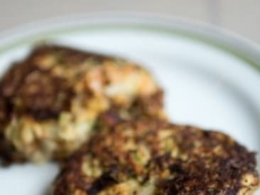 Burgers de carottes aux courgettes et au bacon