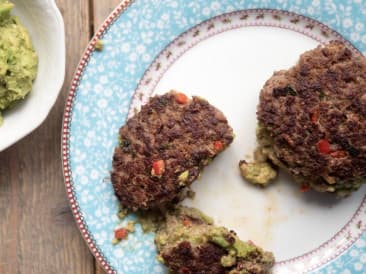 Hamburguesas de guacamole