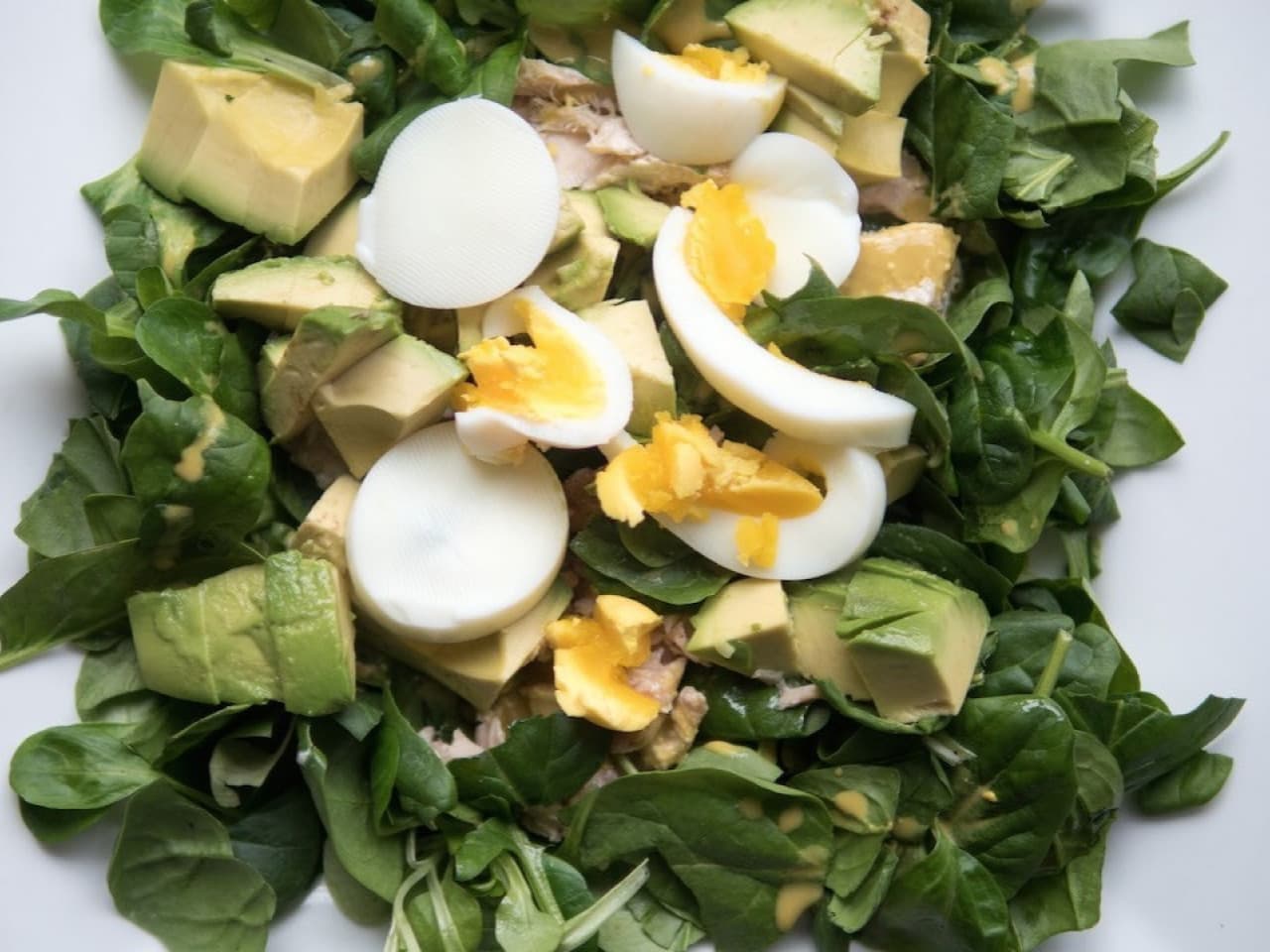 Ensalada de atún simple