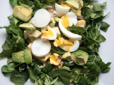 Ensalada de atún simple