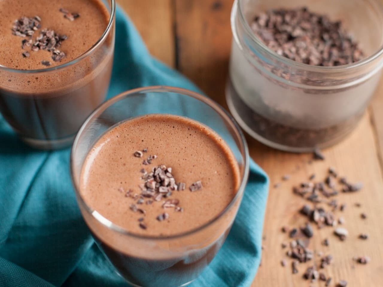 Smoothie mort au chocolat