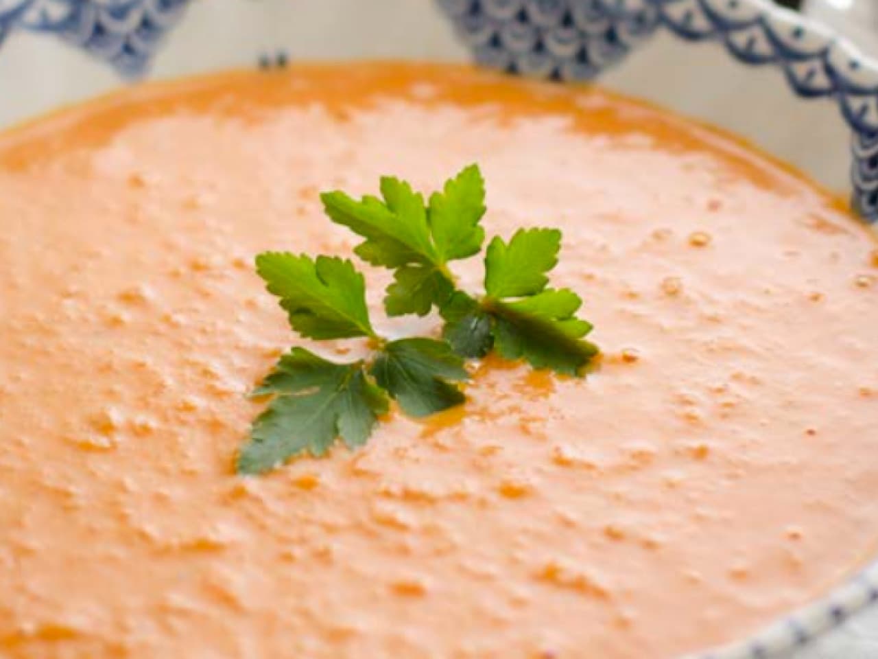 15 minutos de sopa de tomate