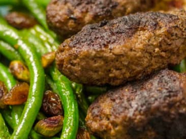 Kebab marocain aux Haricots Verts