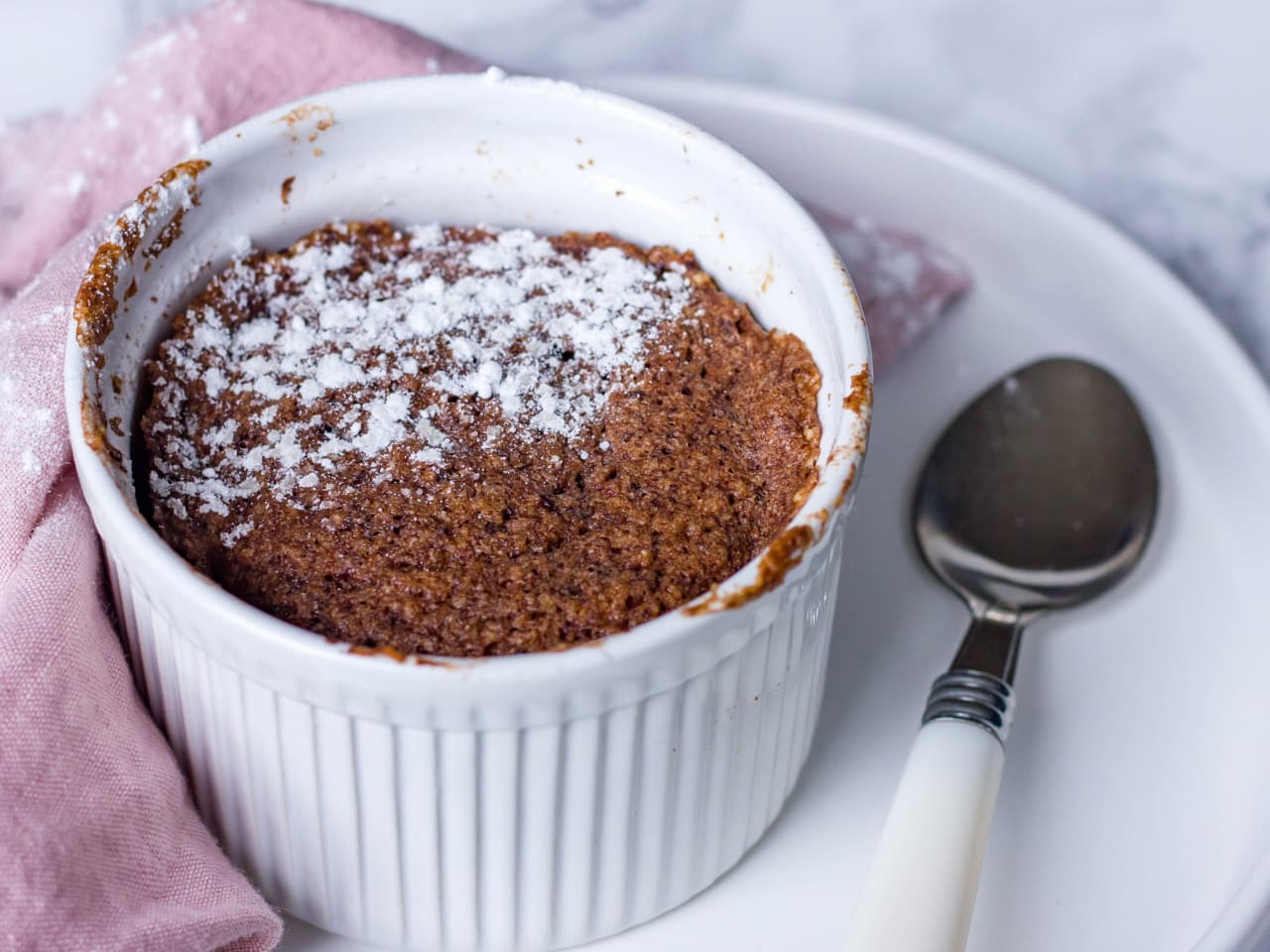 Brownie mug cake