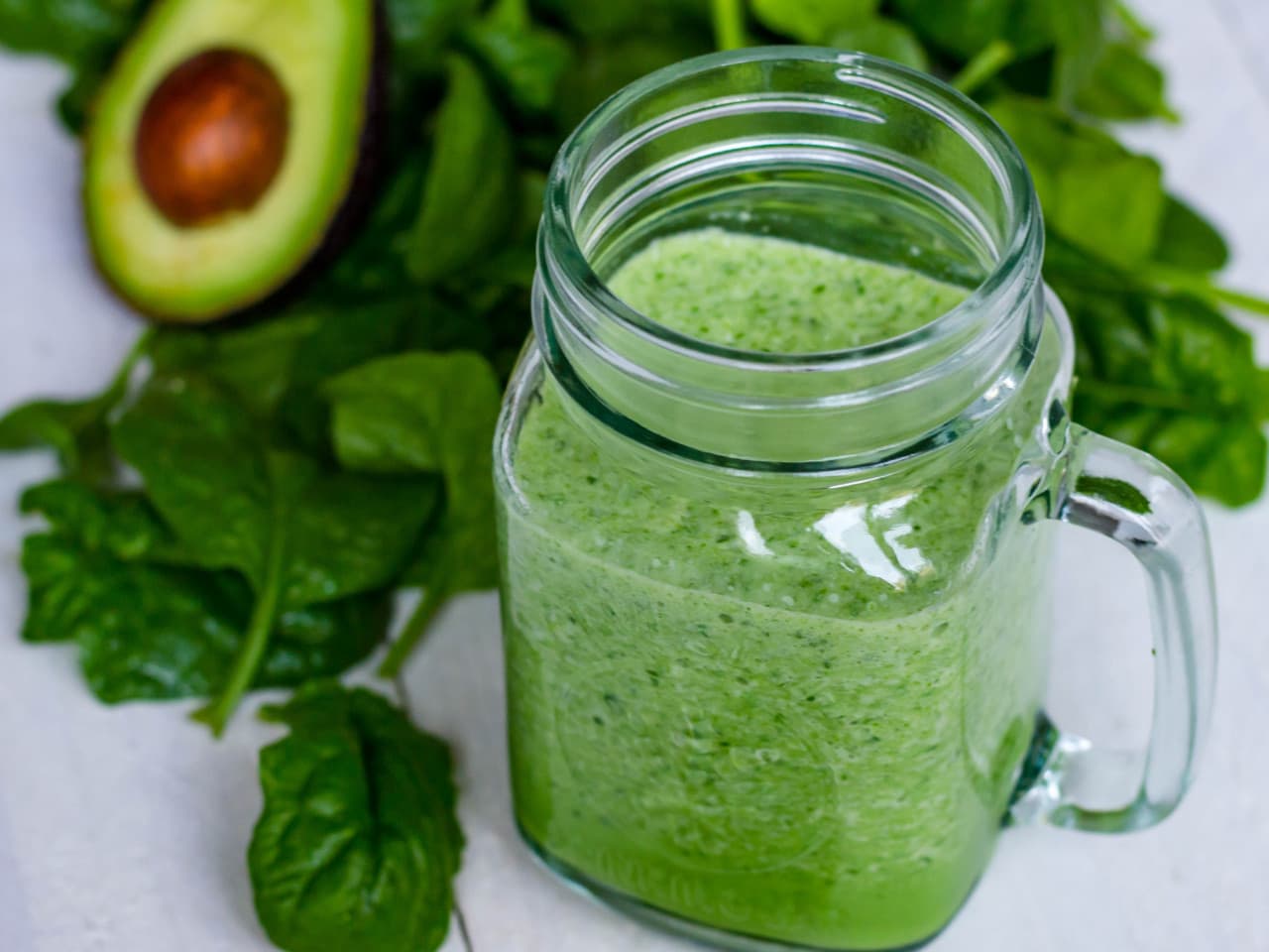 Green almond shake