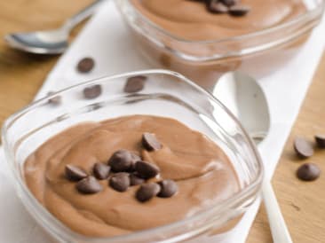 Paleo chocolate custard