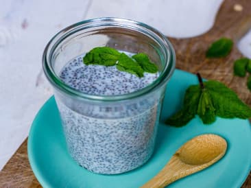 Pfefferminz-Chia-Frühstück