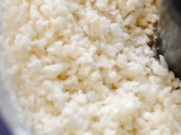 Bloemkool "rijst"