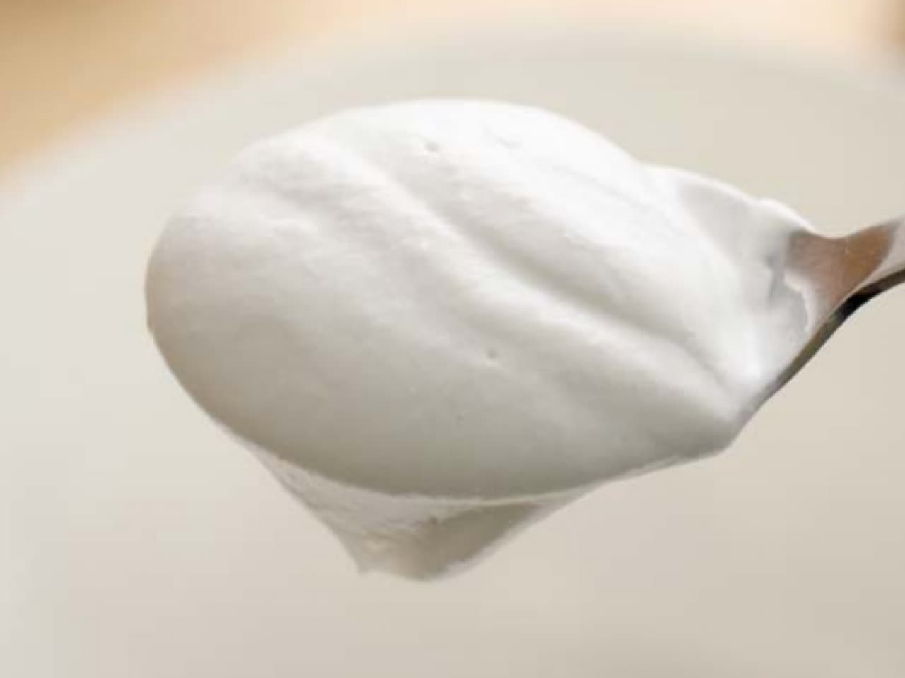 Crème de noix de coco fouettée