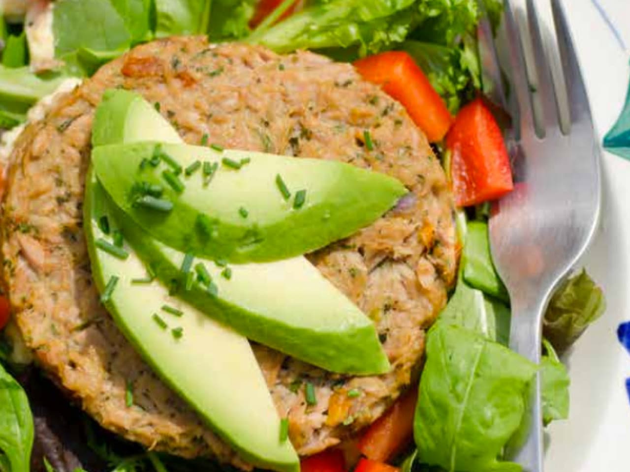 Hamburguesas de atún al horno