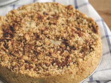 Paleo apple crumble