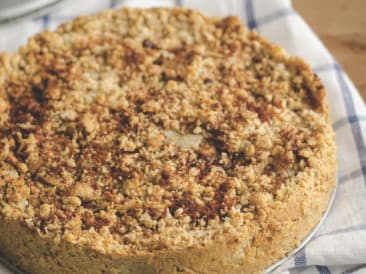 Crumble de manzana paleo