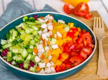 Rainbow salad