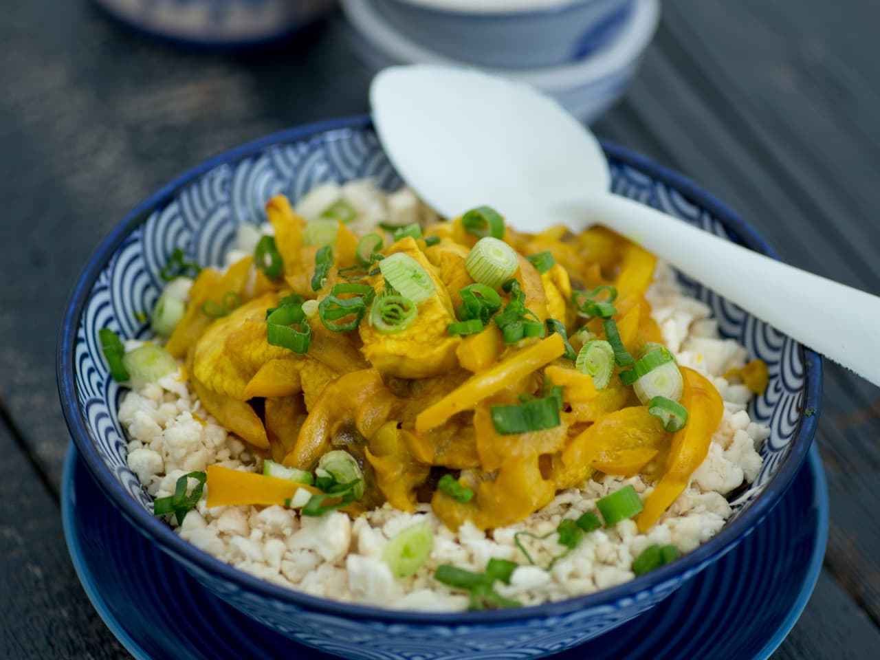 Curry mit Huhn und Blumenkohl