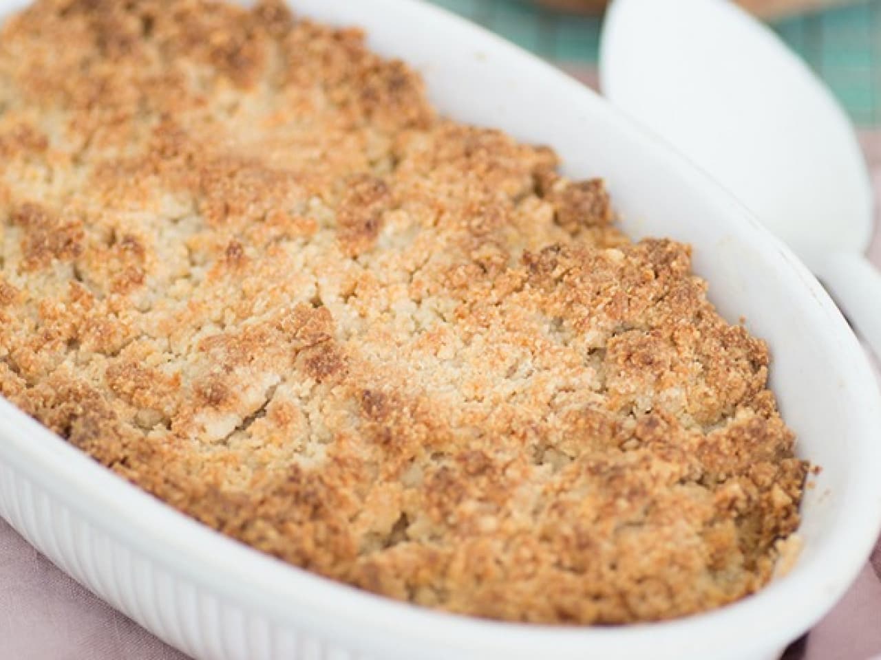 Apple crumble