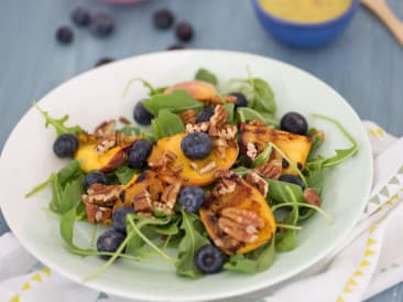 Rucola met fruit noten