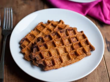 Sweet potato waffles
