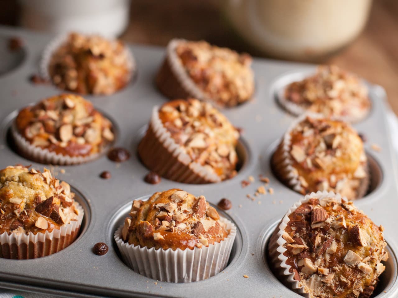 Paleo amandel muffins