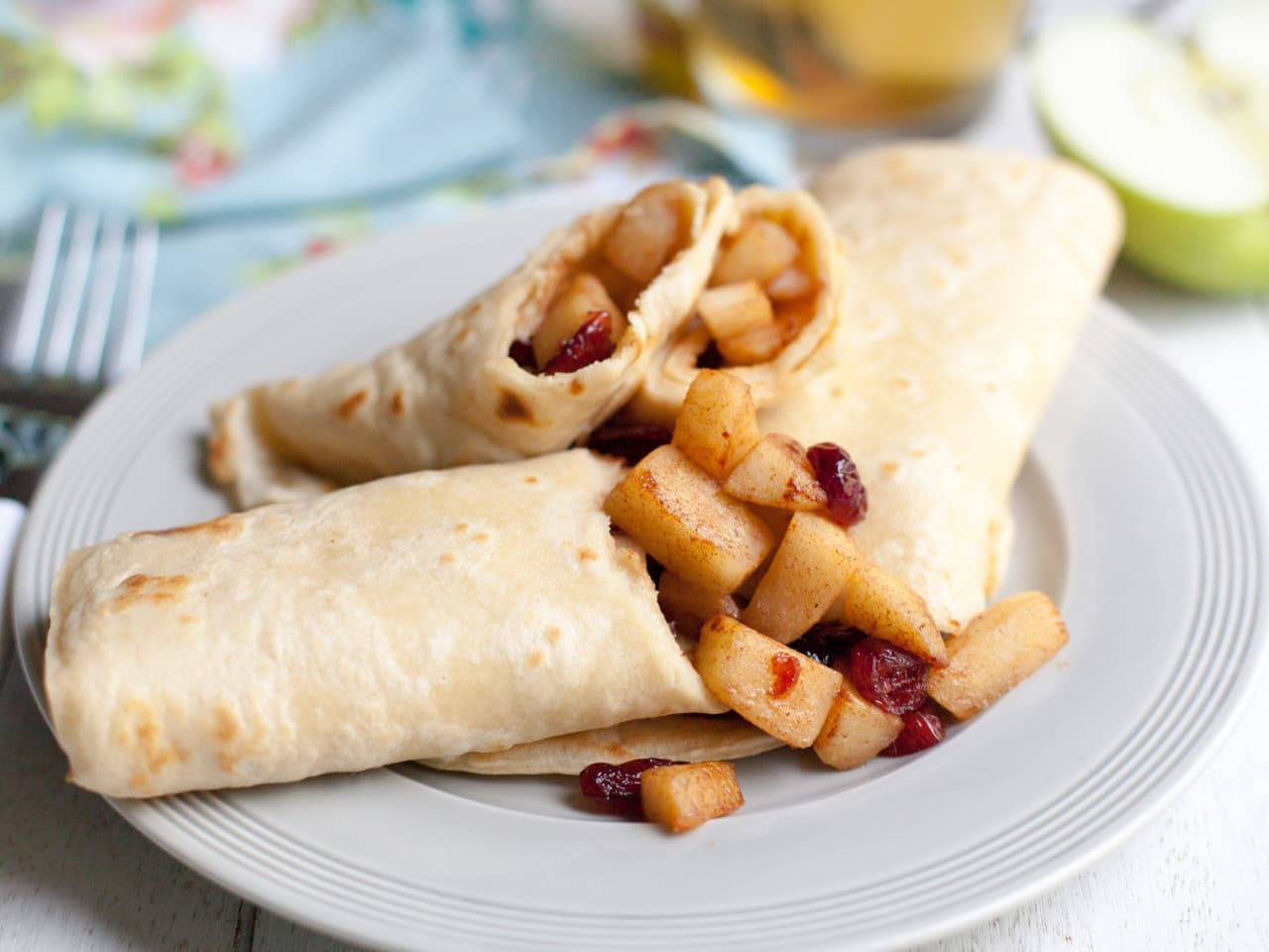 Roulés aux pommes et à la cannelle