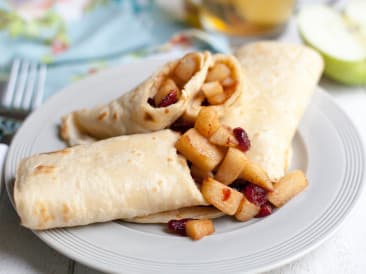 Appel-kaneel wraps