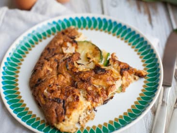 Frittata met prei