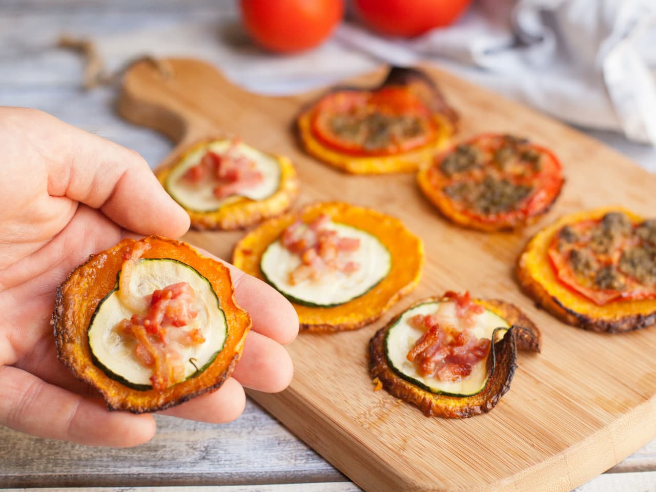 Pizzas à la citrouille