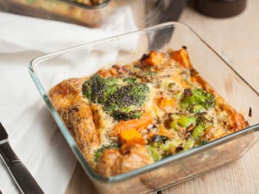 Mini broccoli ovenschotel