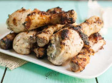 Drumsticks in knoflookmarinade