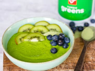 Bol à smoothie vert (collagène)