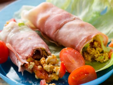 Burritos de jamón