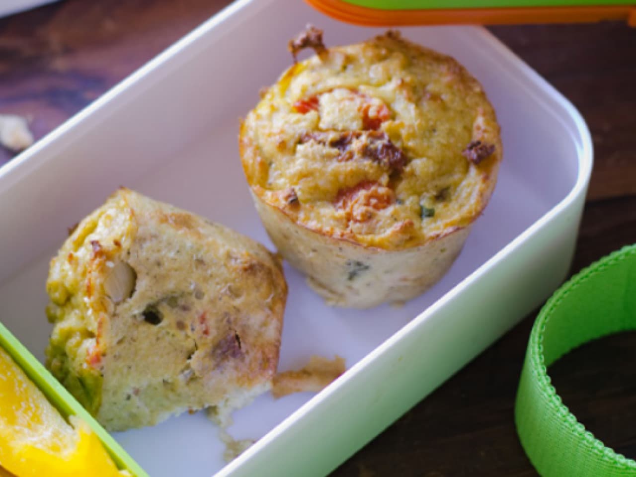Pizza muffins