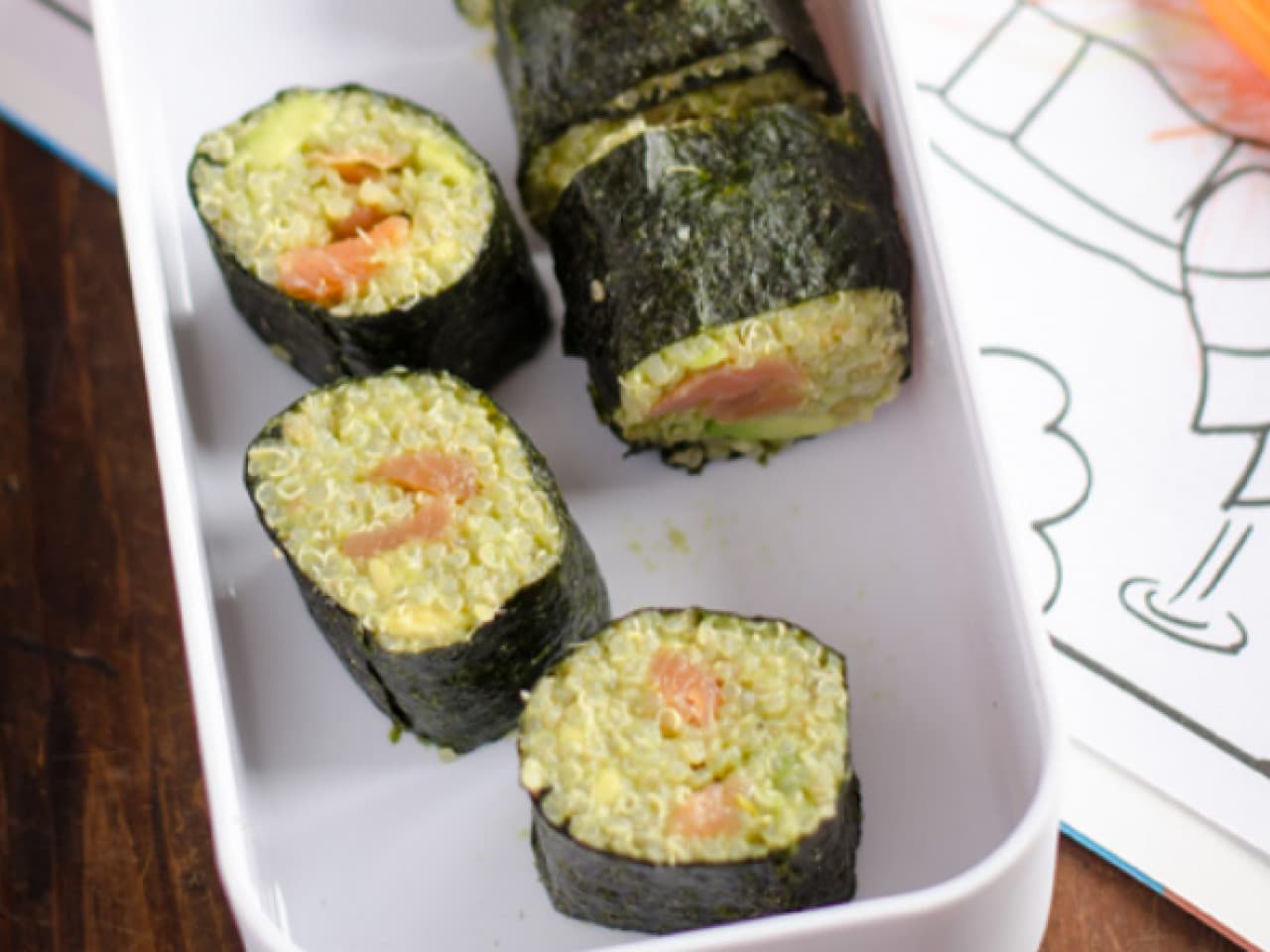 Japanse kinowa sushi