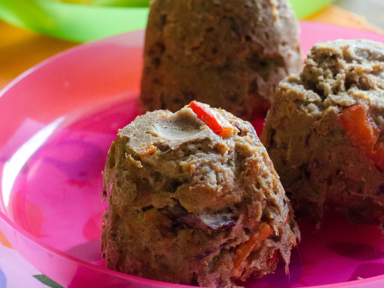 Fleischige Muffins