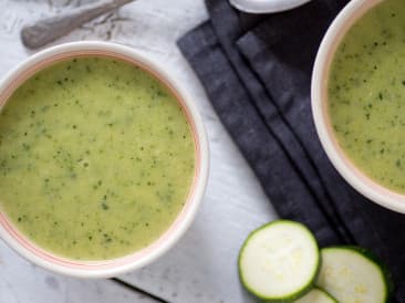 Soupe aux courgettes