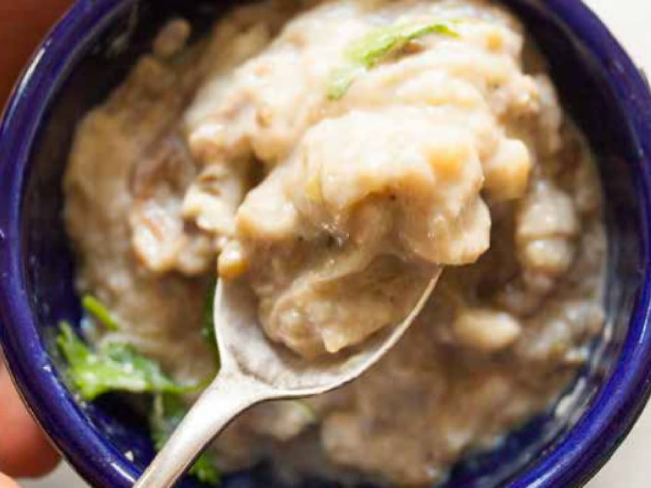 Aubergine raita