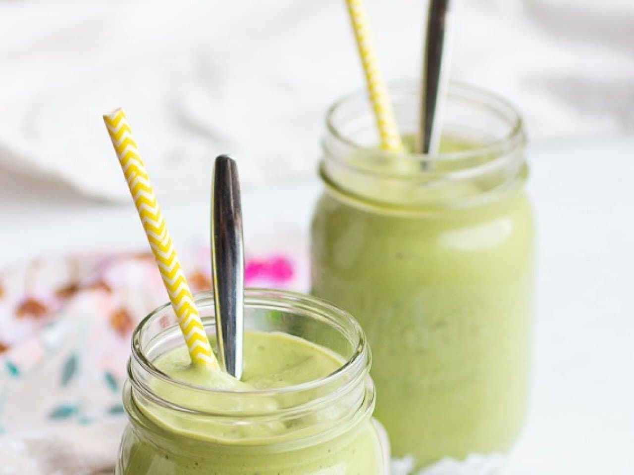 Smoothie protéiné au matcha