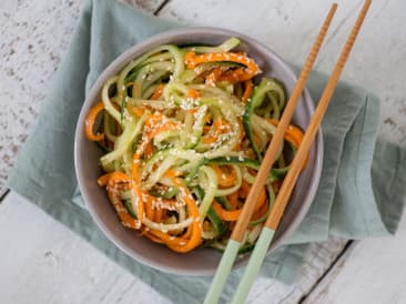 Ensalada de pepino y zanahoria