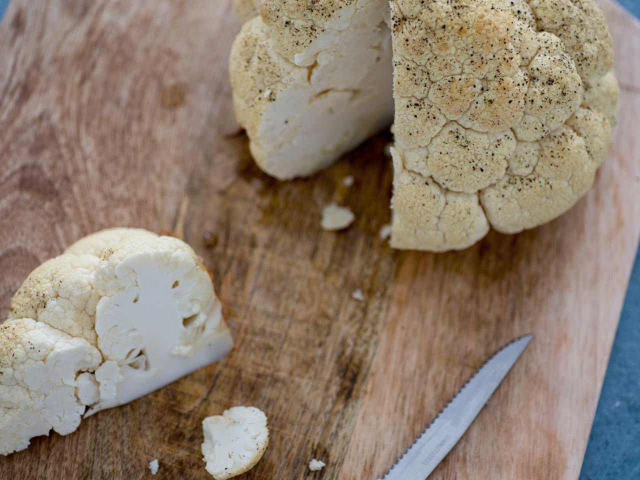 Coliflor asada